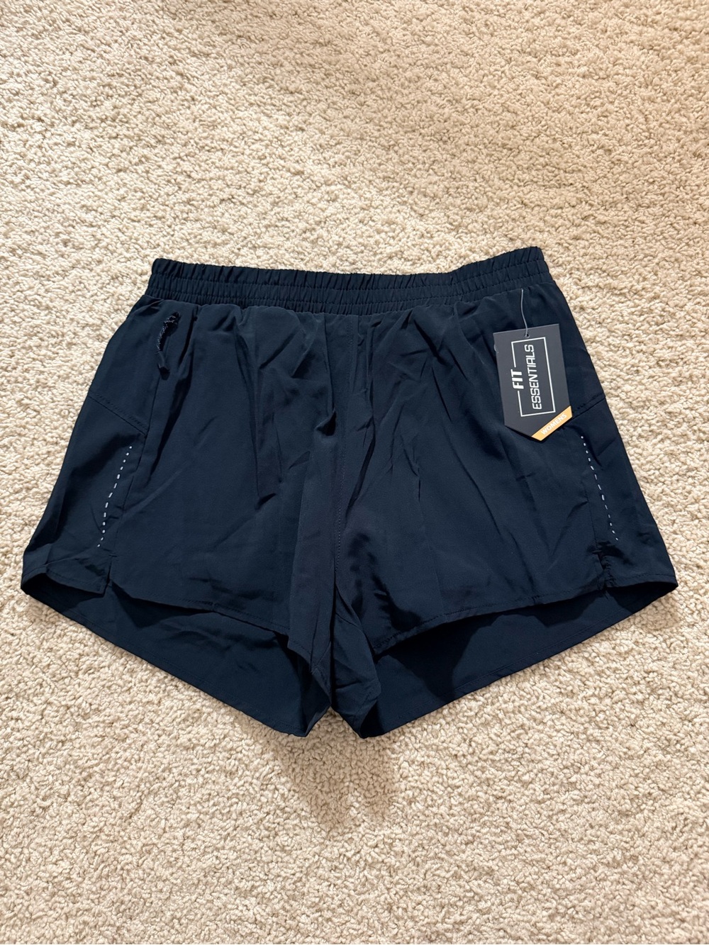 Fit Essentials Black Athletic Shorts. Size Small